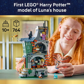 LEGO Harry Potter Luna Lovegood bedroom detail sparks storytelling