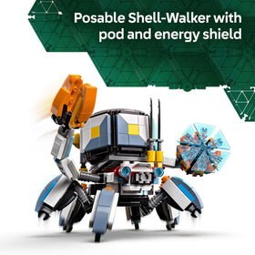 LEGO Horizon Adventures Sawtooth robot with posable joints for dramatic scenes