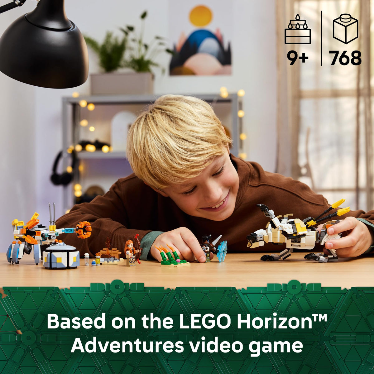 LEGO Horizon Adventures Shell-Walker armor for dynamic robot battles