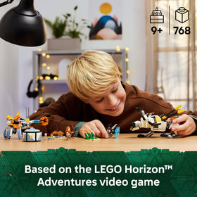 LEGO Horizon Adventures Shell-Walker armor for dynamic robot battles