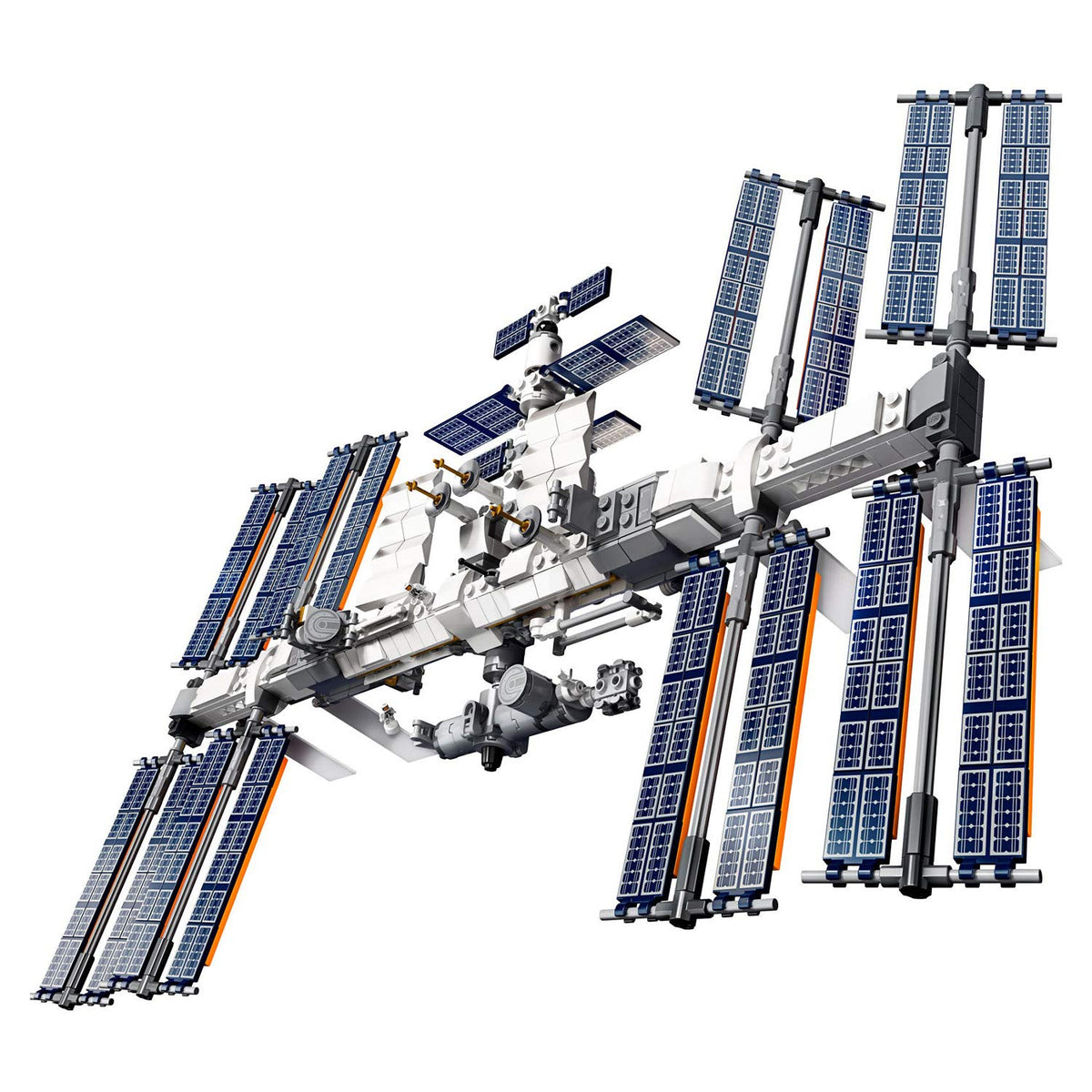 LEGO Ideas 21321 Canadarm2 detail adds iconic space station realism.