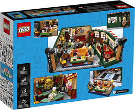 LEGO Ideas Central Perk interior detail highlights brick textures for immersion