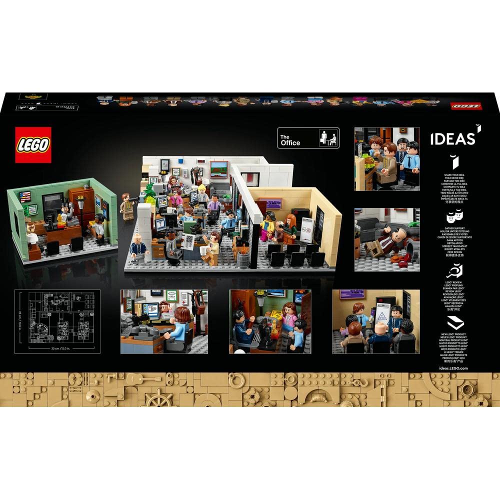 LEGO Ideas The Office 21336 15 minifigures including Michael, Dwight, Jim