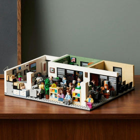 LEGO Ideas The Office 21336 Garbage the cat figure for playful shelf presence