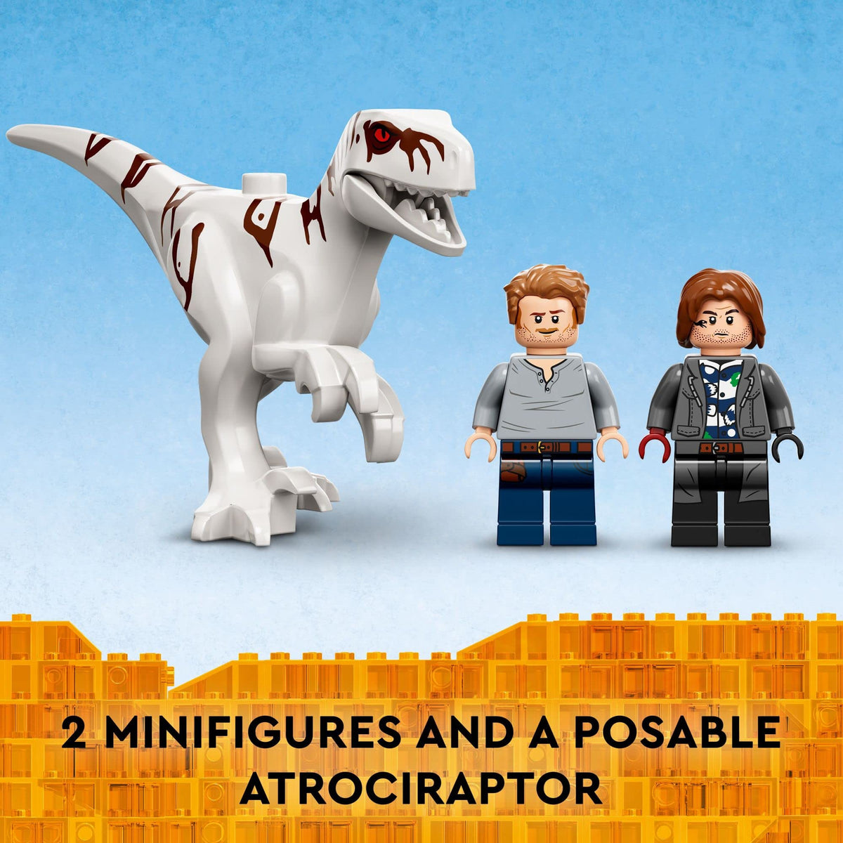 LEGO Jurassic World rotating pit for small dinosaurs