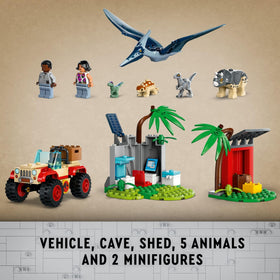 LEGO Jurassic World cave wall adds realistic building and exploration scenes