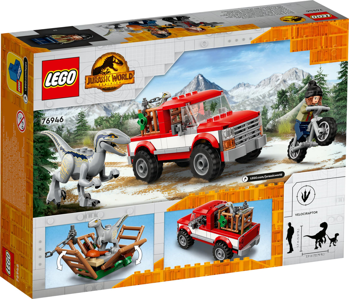 LEGO Jurassic World chicken mallet accessory for bait-based play.