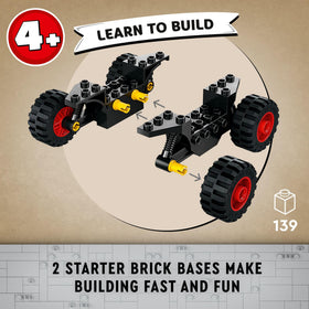 LEGO Jurassic World feeding station supports caring for dinosaur friends