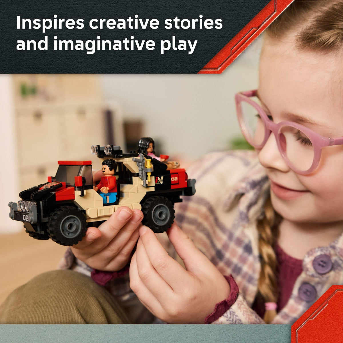 LEGO Jurassic World Baby Dolores Aquilops adds nurturing play scenes