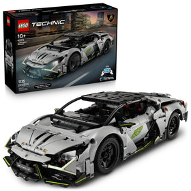 LEGO Lamborghini Revuelto front view for realistic display and build satisfaction.