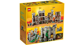 Lego Lion Knights' Castle 10305 interior rooms, reveals secret passages and stories.