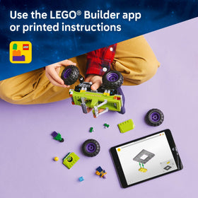 LEGO Marvel accessories including Infinity Gauntlet and Tesseract encourage imaginative battles.