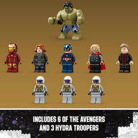 LEGO Marvel Avengers Age of Ultron display-ready setup to showcase collection