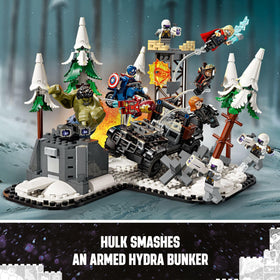 LEGO Marvel Avengers Age of Ultron modular design with multiple configurations