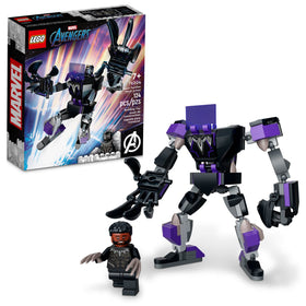 LEGO Marvel Black Panther Mech Armor 76204 front view for imaginative play and display