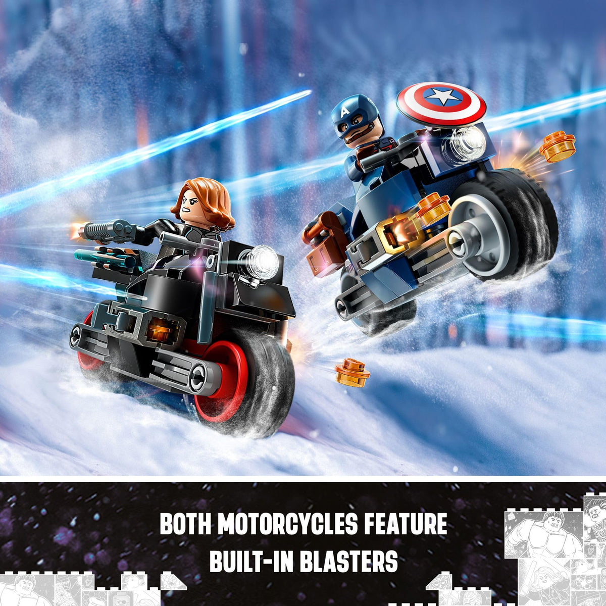 Removable LEGO minifigures expand play possibilities