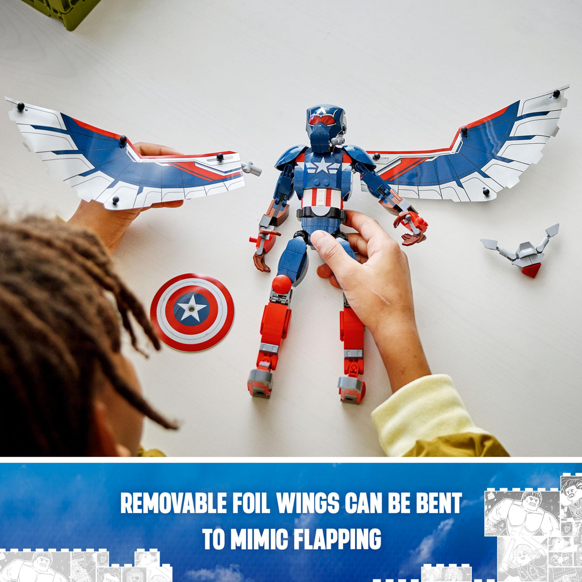 LEGO Builder app enables 3D zoom and progress tracking during play sessions.
