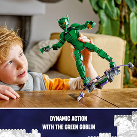 LEGO Marvel Green Goblin 76284 set shown for imaginative play and collection.