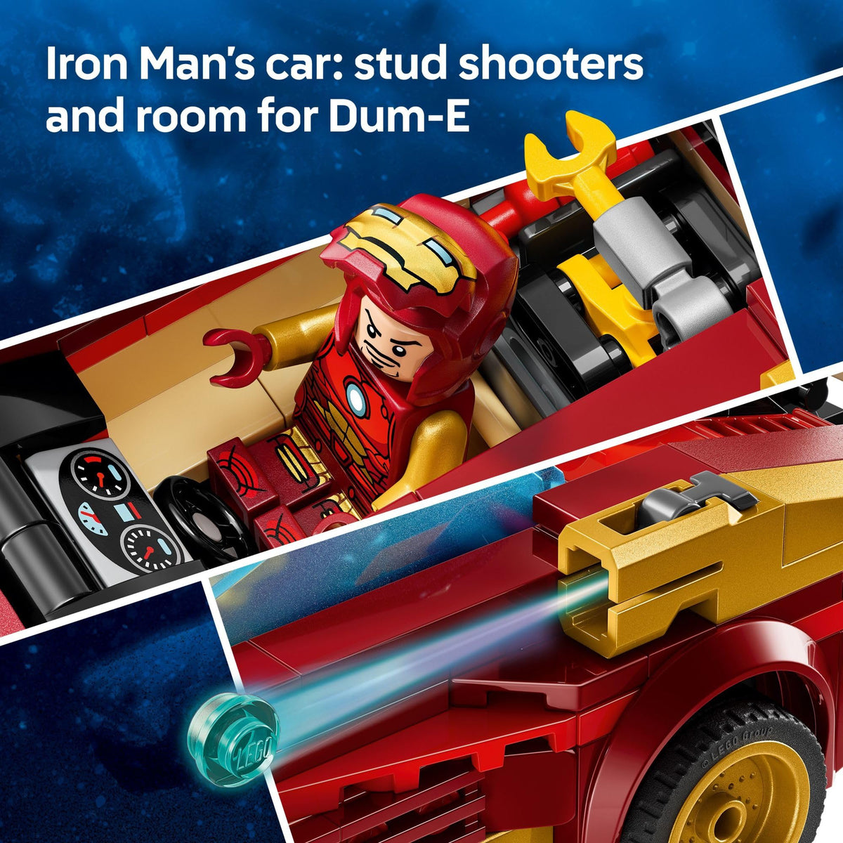LEGO Marvel Red Hulk figure ready for action