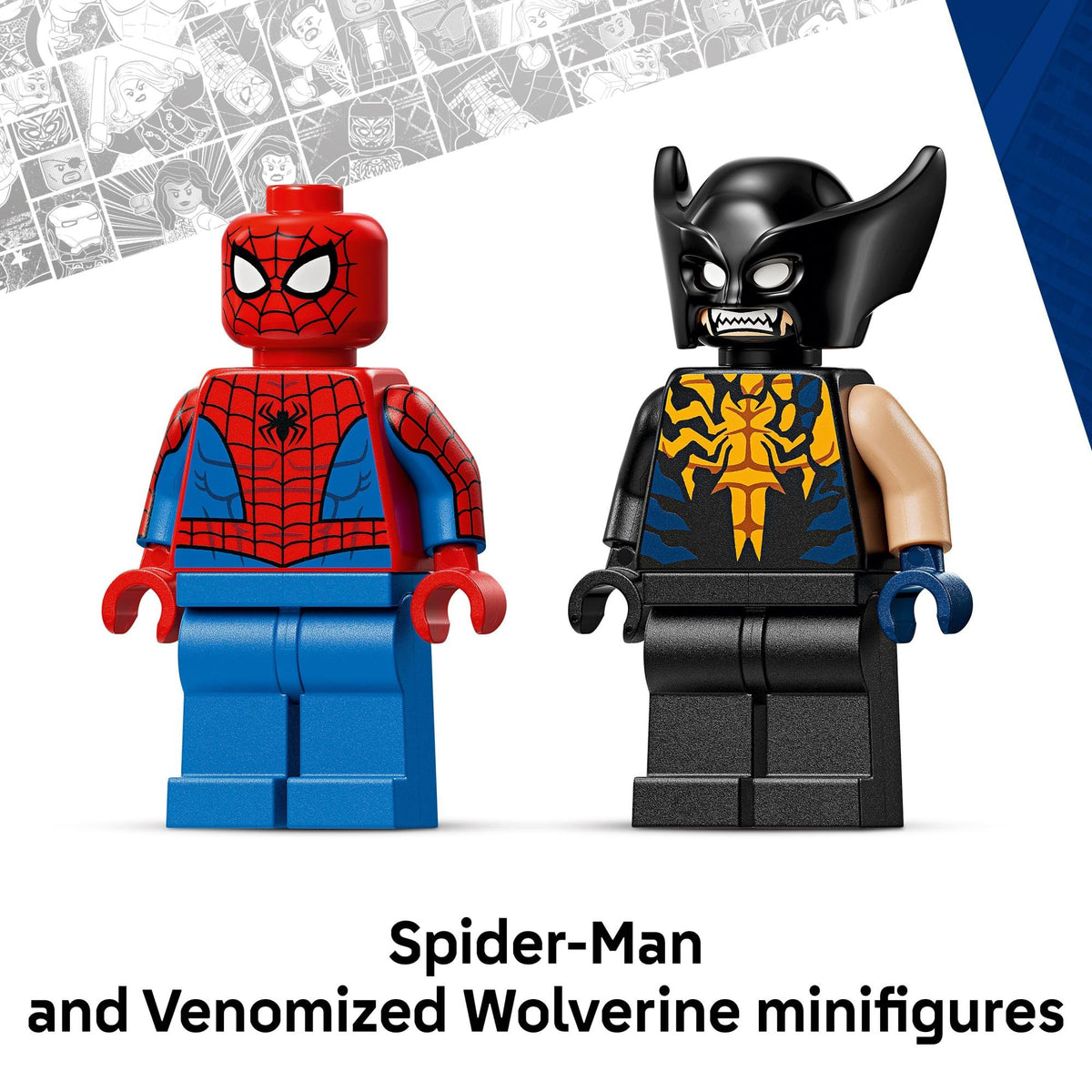 LEGO Marvel Spider-Man battle-ready car inspires imaginative battles and storytelling.