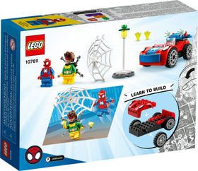 LEGO Marvel Spider-Man Builder app screenshot helps visualize progress.