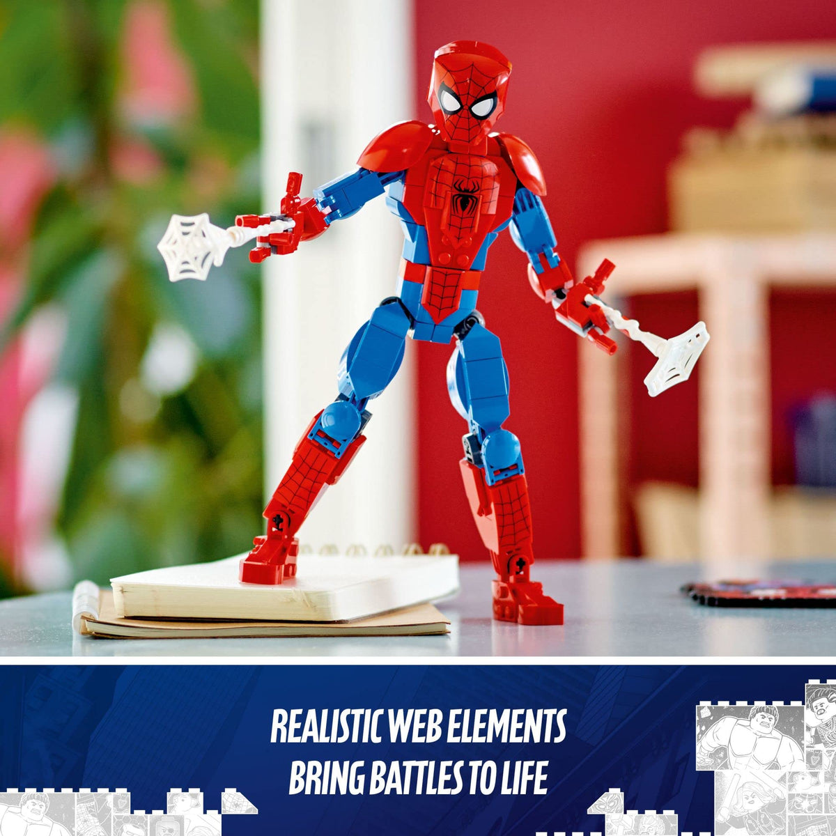 LEGO Marvel Spider-Man Figure 76226 collectible display to expand LEGO Marvel collection