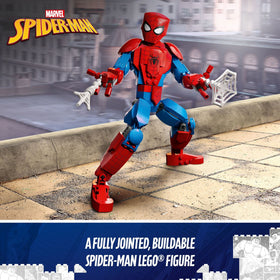 LEGO Marvel Spider-Man Figure 76226 poseable figure with articulated limbs for dynamic poses