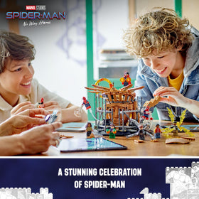 LEGO Marvel Spider-Man Final Battle minifigures lineup for imaginative battles