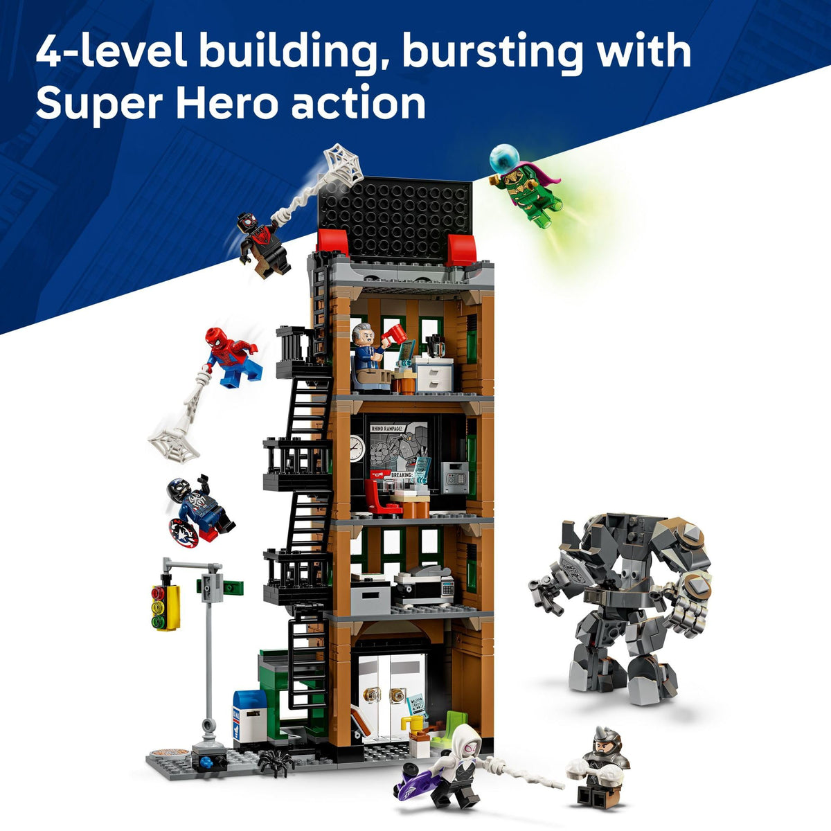 LEGO Ghost Spider minifigure highlights hopeful hero moments for storytelling