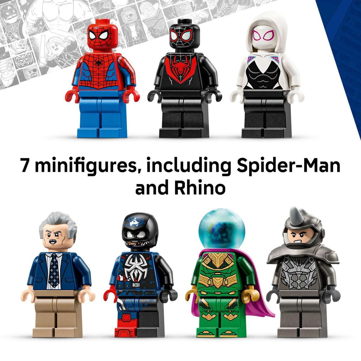 LEGO Mysterio minifigure adds villain flair for dramatic scenes