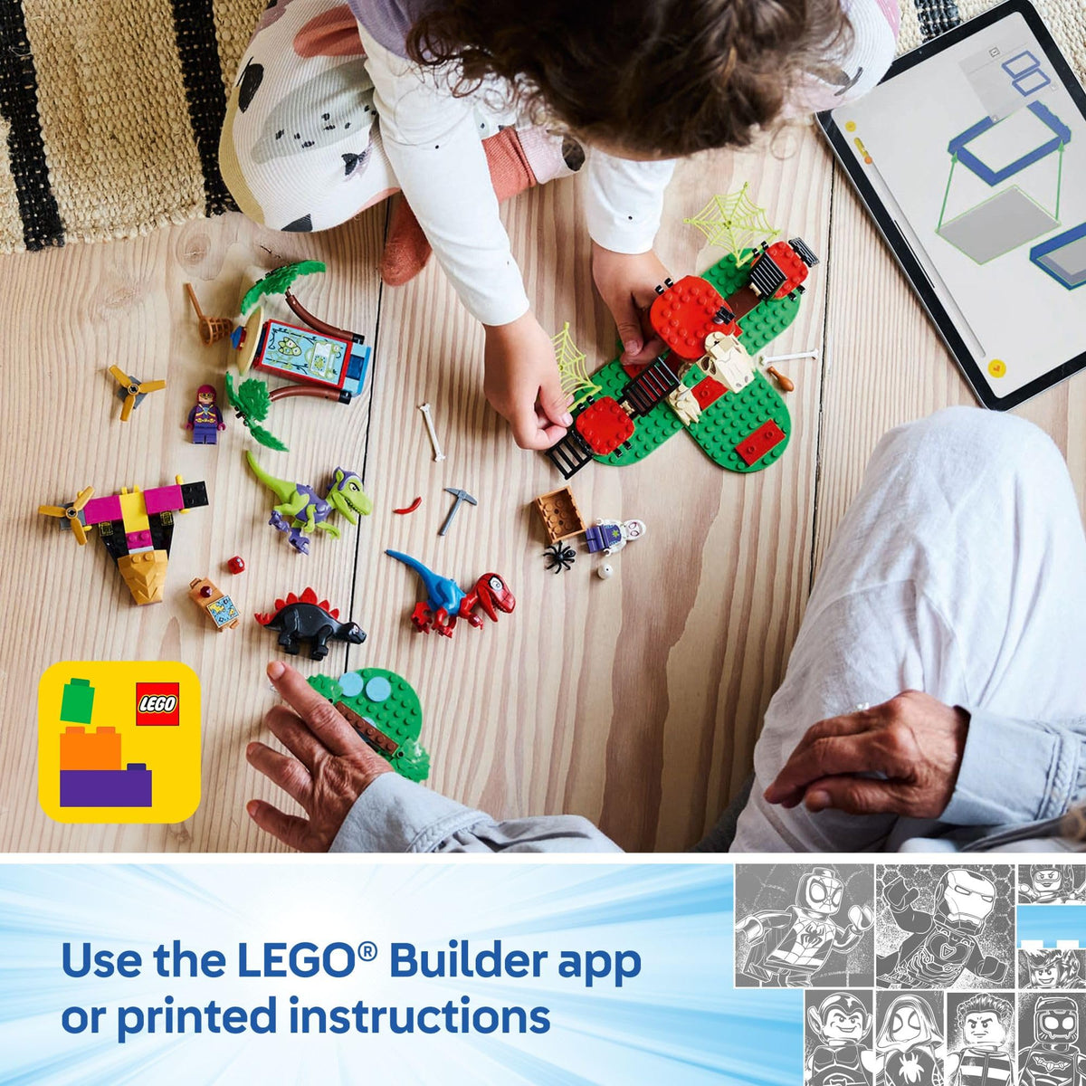 LEGO large starter brick speeds quick building and playtime