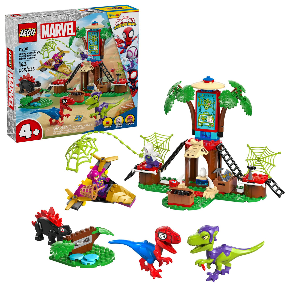 LEGO Marvel Spidey Tree House HQ playset sparks imaginative adventures
