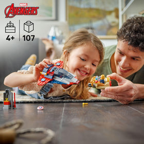 LEGO Marvel Thanos Infinity Gauntlet ship prompts epic battles