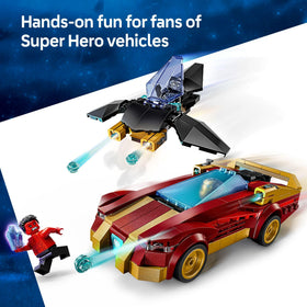 LEGO Marvel vibranium crystal accessory included
