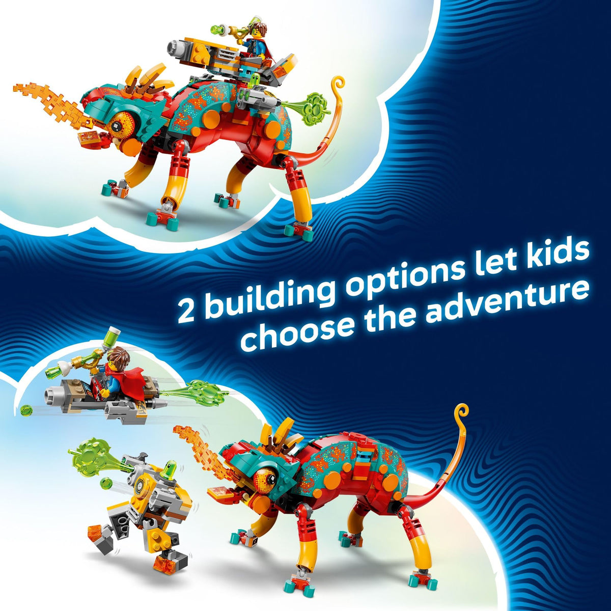 Mateo and Zero minifigures join thrilling rescue missions in DREAMZzz stories.