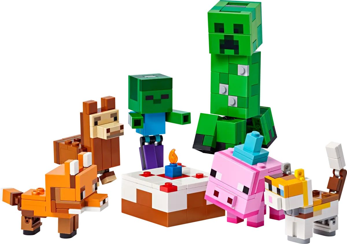 LEGO Minecraft 21281 creeper figure sparks creative adventures