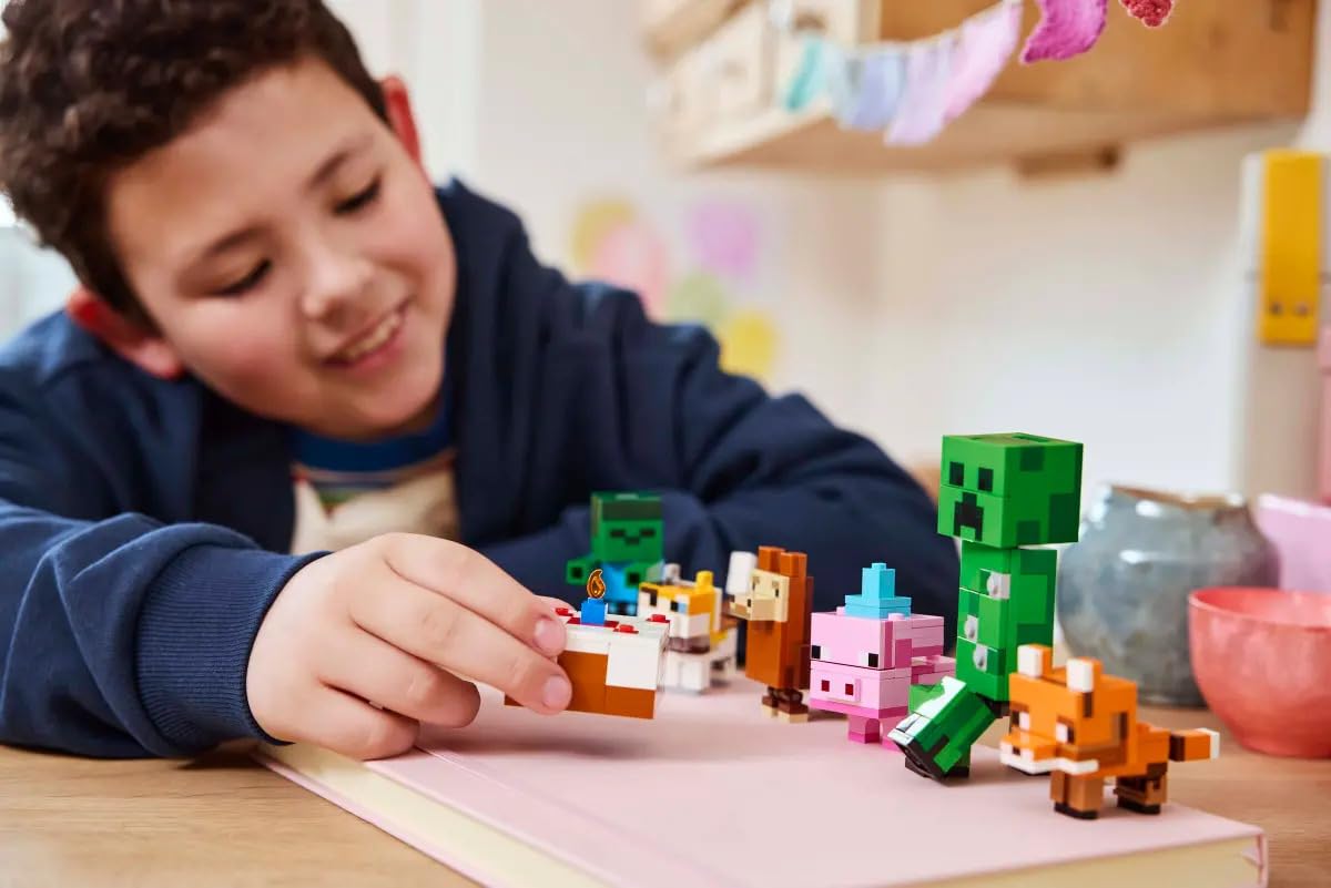 LEGO Minecraft 21281 llama figure adds color to builds