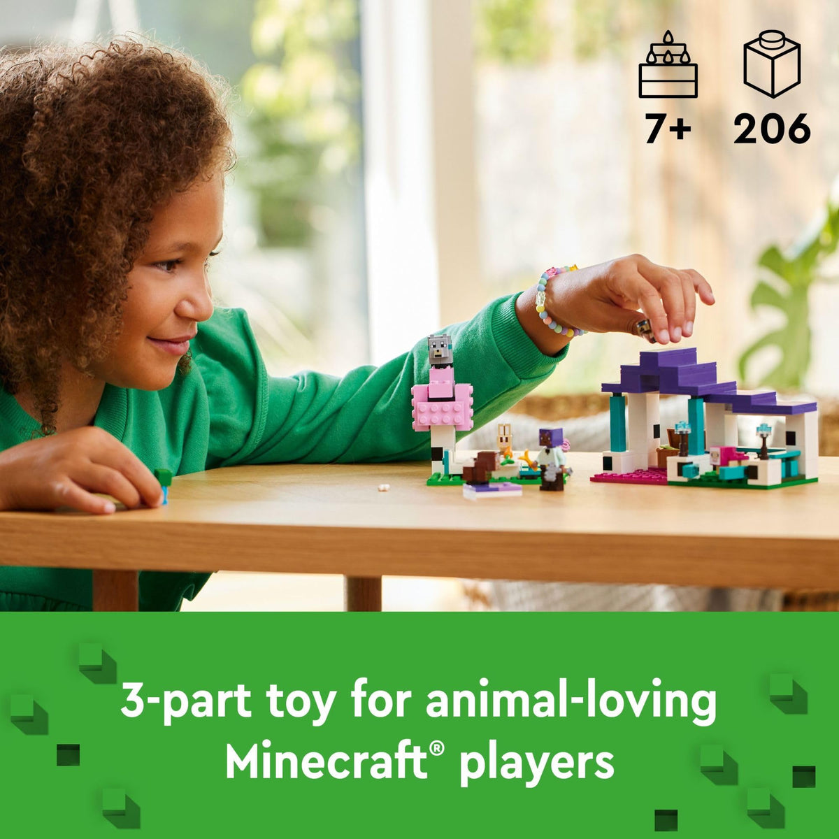 LEGO Minecraft Animal Sanctuary baby mobs figures for lively role play