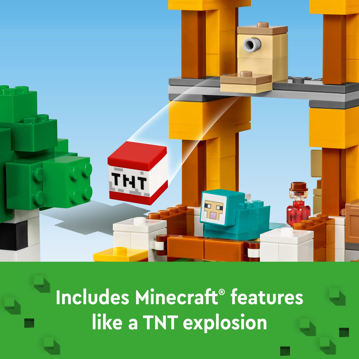LEGO Minecraft Crafting Box 4.0 Builder app supports 3D viewing and progress tracking