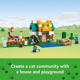 LEGO Minecraft Crafting Box 4.0 exploding TNT feature for action moments