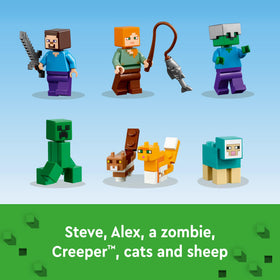 LEGO Minecraft Crafting Box 4.0 605-piece set prompts extended creative builds