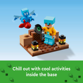 LEGO Minecraft Creeper and Skeleton mobs invite dramatic play and teamwork.