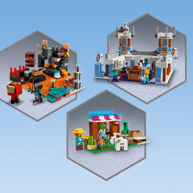 LEGO Minecraft Nether Bastion accessories for authentic atmosphere.
