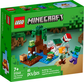 LEGO Minecraft The Swamp Adventure 21240: mangrove tree adds natural structure to builds.