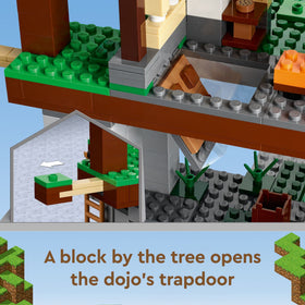 LEGO Minecraft Training Grounds build kit offers durable display after play.