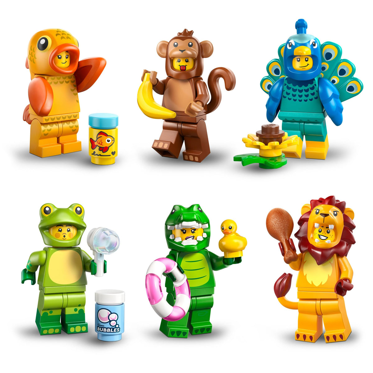 LEGO Minifigures Animal Series 28 six-pack makes ideal birthday party favors.