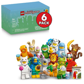 LEGO Minifigures Animal Series 28 six-pack mystery box invites collectors to discover surprises.
