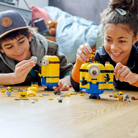 LEGO Minions accessories like tools and hats for role-play