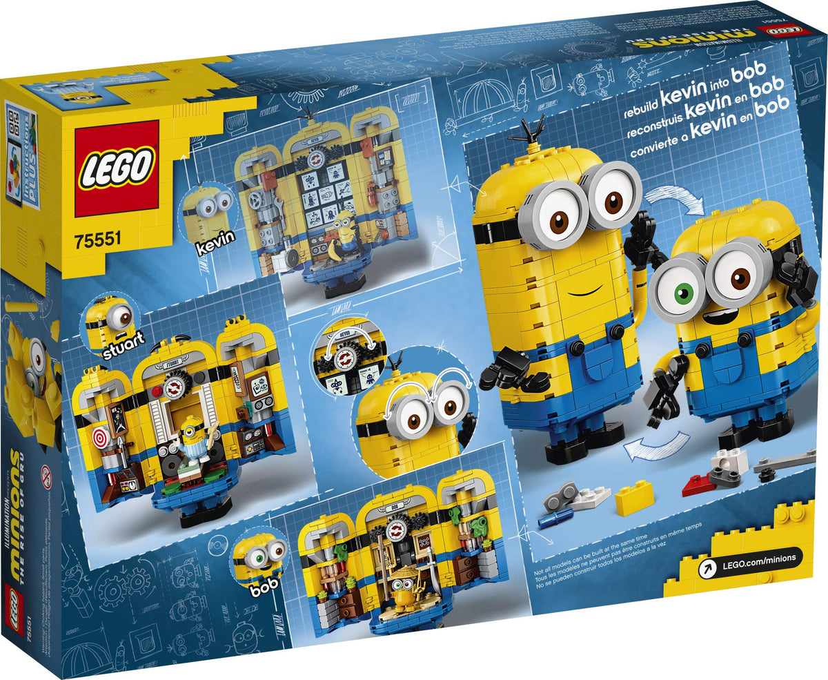 LEGO Minions Bob in a dynamic kung fu pose for storytelling