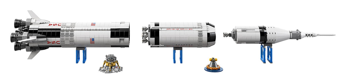 LEGO NASA Apollo Saturn V astronauts figures for role play scenes